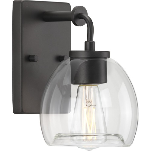Progress Lighting Caisson Bath Sconce in Graphite by Progress Lighting P300345-143