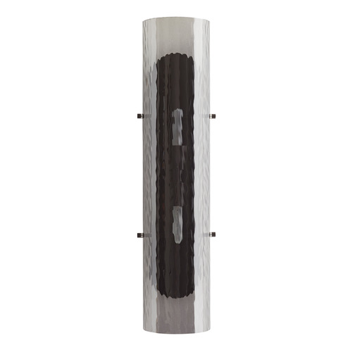 Arteriors Home Lighting Bend 26-Inch Sconce in Blackened Steel & Smoke by Arteriors Home DA49015
