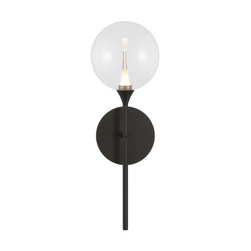 Eurofase Lighting Lissa 19-Inch LED Wall Sconce in Matte Black by Eurofase Lighting 48912-013