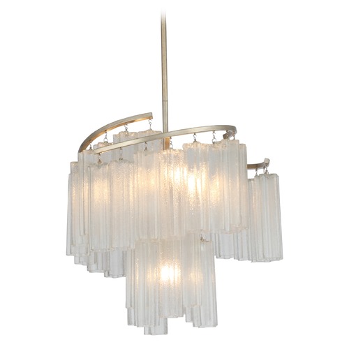 Maxim Lighting Victoria Golden Silver Pendant by Maxim Lighting 39575WFLGS