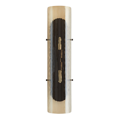 Arteriors Home Lighting Bend 26-Inch Sconce in Blackened Steel & Amber by Arteriors Home DA49016