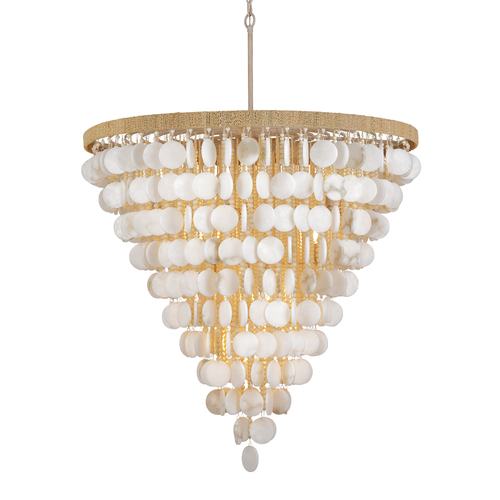 Metropolitan Lighting Aurelias Cove 15-Lt Pendant in Autumn White by Metropolitan Lighting N1919-759