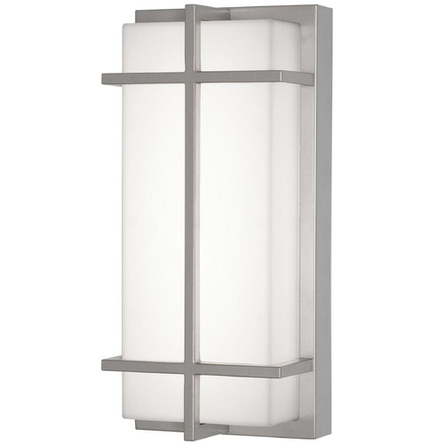 AFX Lighting Afx Lighting August Painted Nickel LED Outdoor Wall Light AUGW0612LAJMVNP