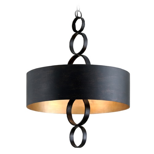 Troy Lighting Rivington Charred Copper Pendant by Troy Lighting F7235