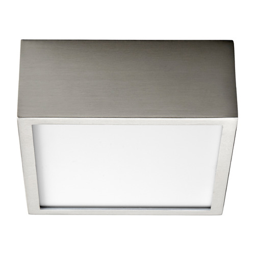Oxygen Pyxis 5-Inch LED Ceiling Mount in Satin Nickel by Oxygen Lighting 3-610-24