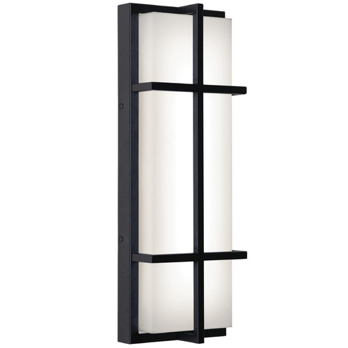 AFX Lighting Afx Lighting August Black LED Outdoor Wall Light AUGW0720LAJMVBK