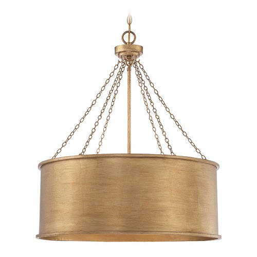 Savoy House Rochester Gold Patina Pendant by Savoy House 7-488-6-54