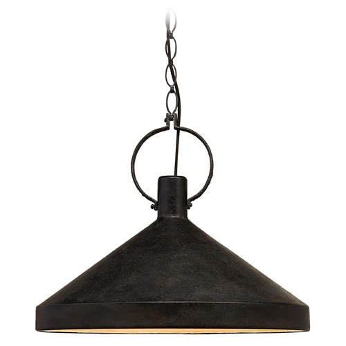 Visual Comfort Signature Collection Suzanne Kasler Limoges Grande Pendant in Rust by Visual Comfort Signature SK5364NRAI