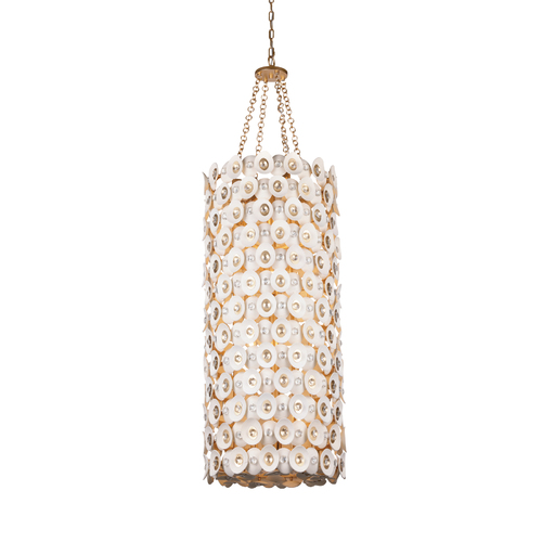 Metropolitan Lighting Niu 12-Light Pendant in Fawn Gold by Metropolitan Lighting N1866-760