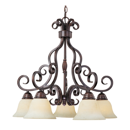 Maxim Lighting Manor Oil Rubbed Bronze Chandelier by Maxim Lighting 12206FIOI
