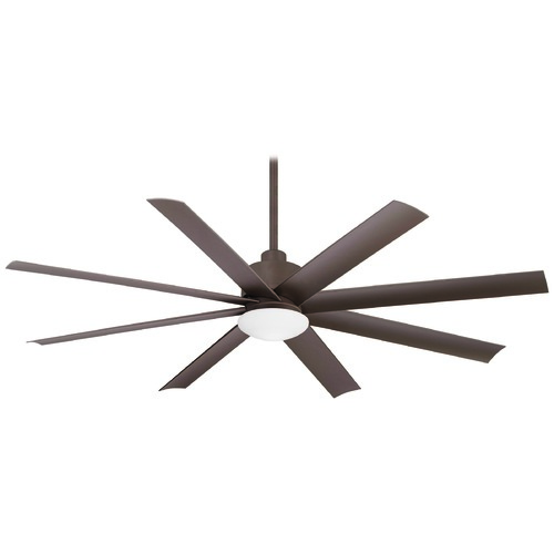 Minka Aire Slipstream 65-Inch Wet Rated LED Fan in Oil Rubbed Bronze by Minka Aire F888L-ORB