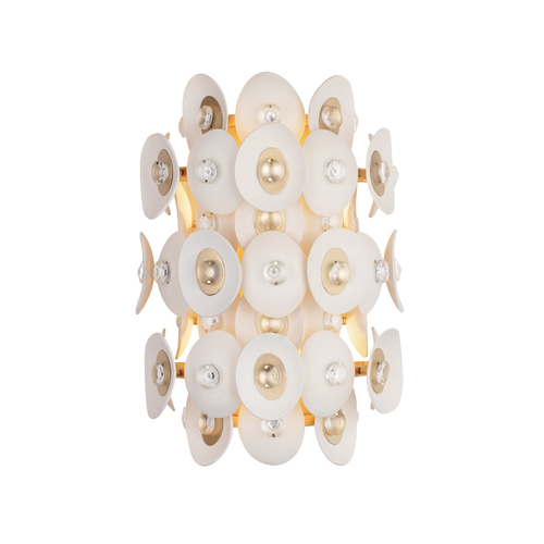 Metropolitan Lighting Niu 2-Light Wall Sconce in Fawn Gold by Metropolitan Lighting N1862-760