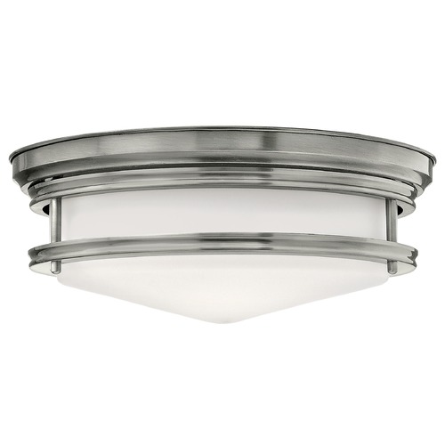 Hinkley Hadley 14-Inch Antique Nickel Flush Mount by Hinkley Lighting 3301AN