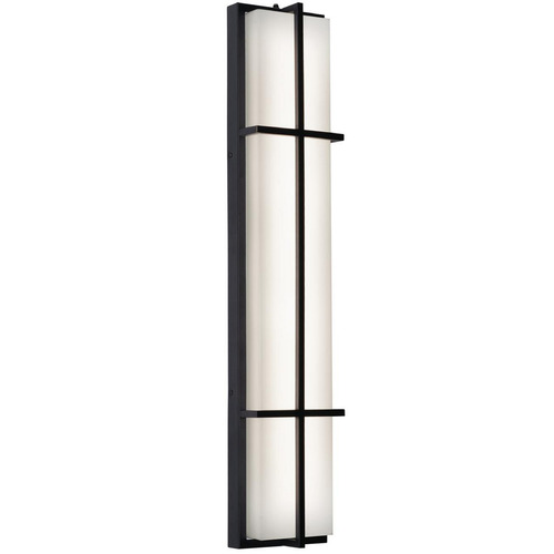 AFX Lighting Afx Lighting August Black LED Outdoor Wall Light AUGW0736LAJMVBK