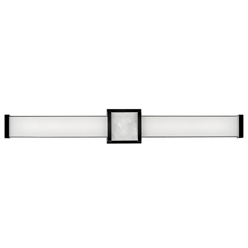 Hinkley Pietra 24.75-Inch Black LED Bathroom Light 3000K by Hinkley Lighting 51582BK