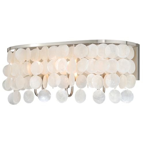 Vaxcel Lighting Elsa Satin Nickel Bathroom Light by Vaxcel Lighting W0152