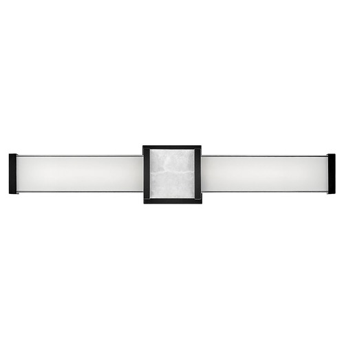 Hinkley Pietra 30.75-Inch Black LED Bathroom Light 3000K by Hinkley Lighting 51583BK