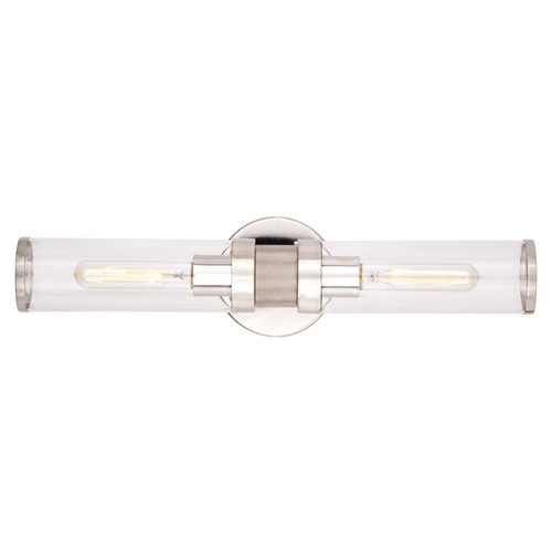 Vaxcel Lighting Vaxcel Lighting Levitt Polished Nickel Vertical Bathroom Light W0389