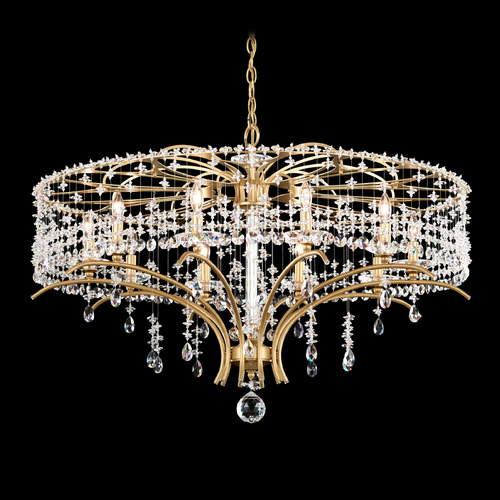 Schonbek Lighting Schonbek Worldwide Lighting Bella Rose Heirloom Gold Crystal Chandelier TC1036N-22R