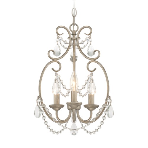 Designers Fountain Lighting Designers Fountain Dahlia Aged Platinum Chandelier 6205-AP
