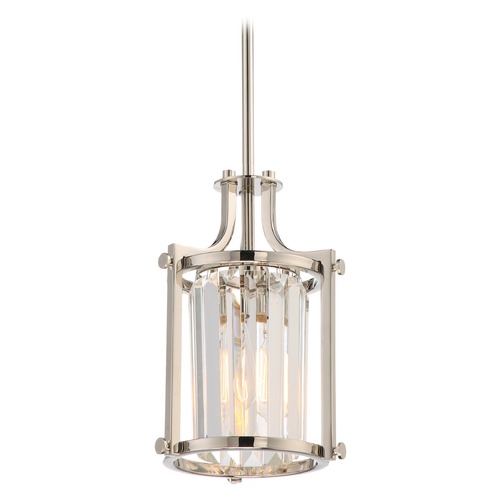Nuvo Lighting Krys Polished Nickel Mini Pendant by Nuvo Lighting 60/5764