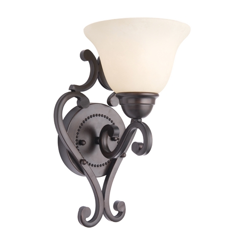 Maxim Lighting Manor Oil Rubbed Bronze Sconce by Maxim Lighting 12211FIOI