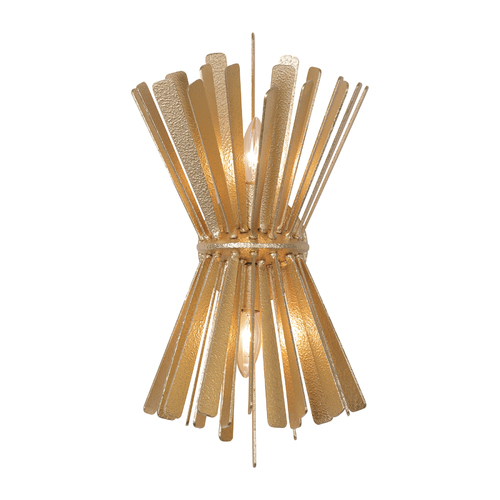 Metropolitan Lighting Confluence 2-Light Sconce in Piastra Gold by Metropolitan Lighting N1902-785