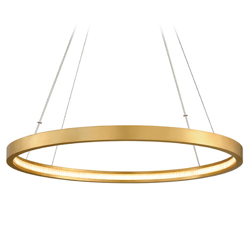 Corbett Lighting Corbett Lighting Jasmine Gold Leaf LED Pendant Light 284-43-GL