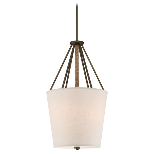 Nuvo Lighting Seneca Mahogany Bronze Pendant by Nuvo Lighting 60/5899