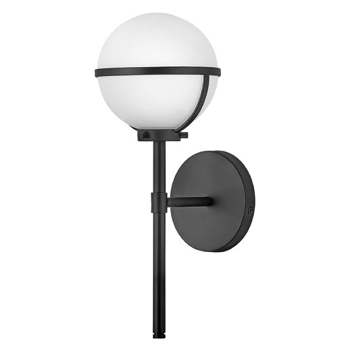 Hinkley Hollis Black LED Sconce 3000K by Hinkley Lighting 5660BK-LL