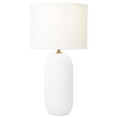 Visual Comfort Studio Collection Fanny Slim Table Lamp in Matte White by Visual Comfort Studio HT1061MWC1