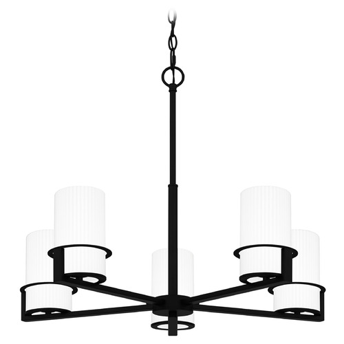 Quoizel Lighting Quoizel Lighting Seymour Matte Black Chandelier SEY5026MBK