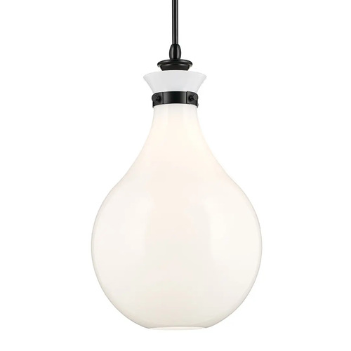 Kichler Lighting Laria 14-Inch Pendant in Black by Kichler Lighting  52777BK
