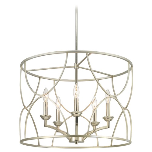 Progress Lighting Landree Silver Ridge Chandelier by Progress Lighting P400178-134