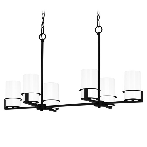 Quoizel Lighting Quoizel Lighting Seymour Matte Black Island Light SEY636MBK