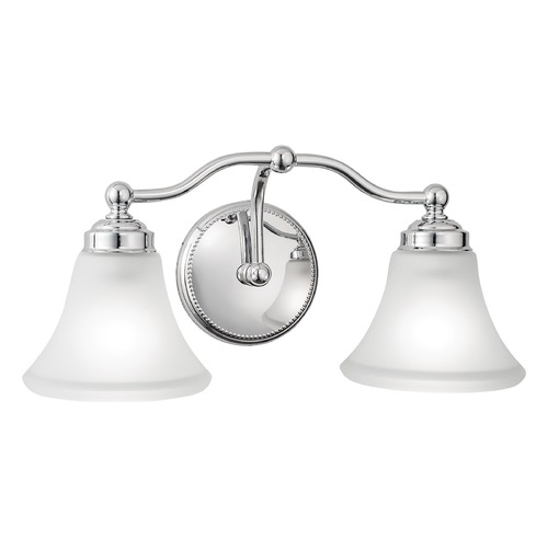 Norwell Lighting Soleil Chrome Bathroom Light 9662-CH-FL