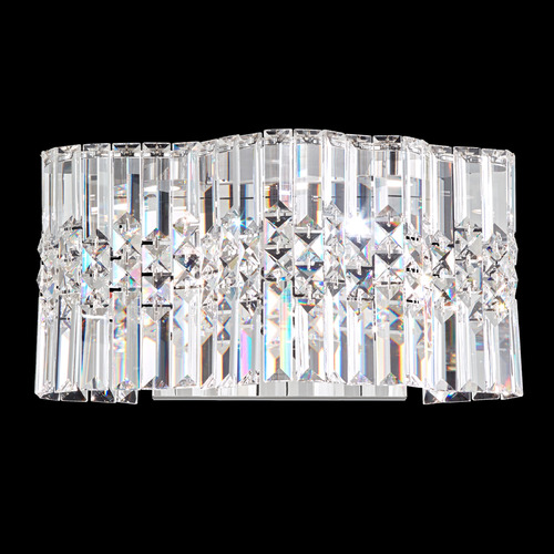 Schonbek Lighting Schonbek Worldwide Lighting Selene Stainless Steel LED Sconce SPU170N-SS1O