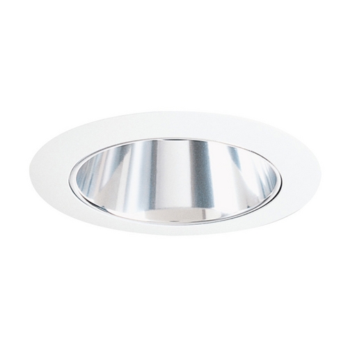 Juno Lighting Group Haze Alzak Cone for 4-Inch Recessed Housing by Juno Lighting Group 17 HZWH