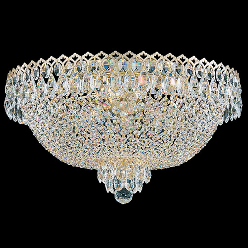 Schonbek Lighting Schonbek Worldwide Lighting Camelot Aurelia Flushmount Light 2618-211O