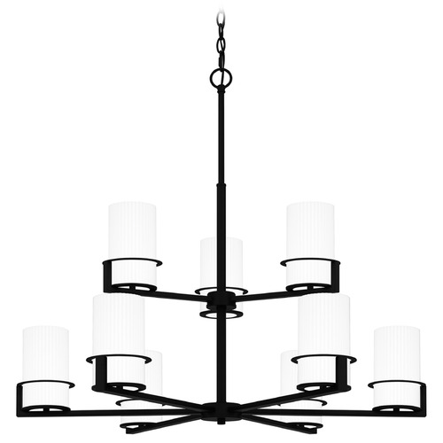 Quoizel Lighting Quoizel Lighting Seymour Matte Black Chandelier SEY5032MBK