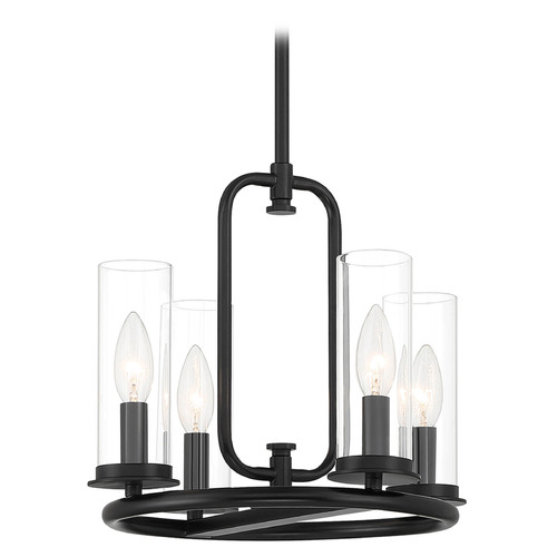 Designers Fountain Lighting Designers Fountain Hudson Heights Matte Black Chandelier D268C-14P-MB
