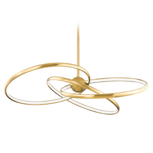 Corbett Lighting Corbett Lighting Alula Vintage Brass LED Chandelier 341-42-VB