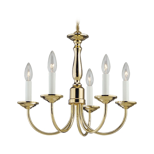 Progress Lighting 17.50-Inch Chandelier in Polished Brass by Progress Lighting P4009-10