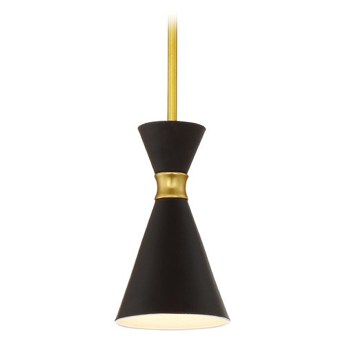 George Kovacs Lighting Conic Honey Gold Mini Pendant by George Kovacs P1821-248