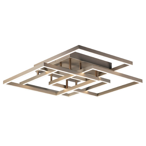 ET2 Lighting Traverse 31-Inch LED Flush Mount in Champagne by ET2 Lighting E21518-CHP