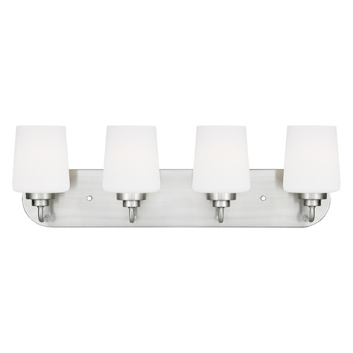 Generation Lighting Windom 24-Inch Brushed Nickel Bathroom Light by Generation Lighting 4402804-962