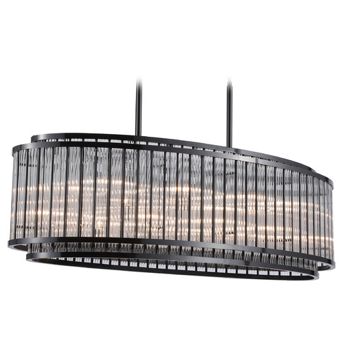 Avenue Lighting Waldorf Collection Pendant in Polished Gunmetal by Avenue Lighting HF1927-GM