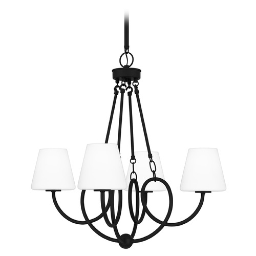 Quoizel Lighting Quoizel Lighting Atkins Matte Black Chandelier ATK5027MBK