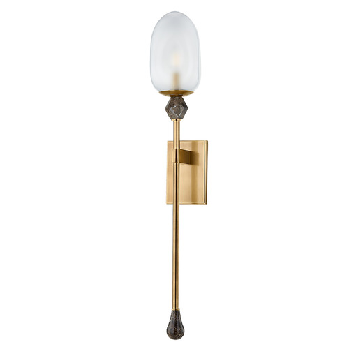 Corbett Lighting Corbett Lighting Noz Nozawa Daith Vintage Brass LED Sconce 464-01-VB