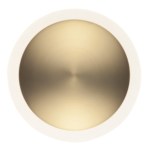 ET2 Lighting Saucer 7-Inch LED Flush/Wall Mount in Black & Gold by ET2 Lighting E21540-90BKGLD